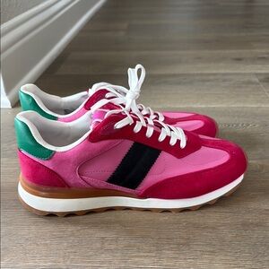 Women’s Steve Madden Pink and green sneakers. 
Brand new/ no box. Women’s size 9